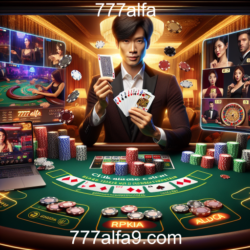 Experimente a Emoção do Cassino Ao Vivo no 777alfa